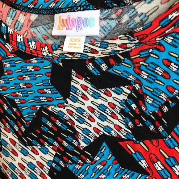 LuLaRoe Bundle 3 Oversized T-shirts XXS-L - Picture 2 of 7
